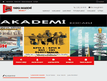 Tablet Screenshot of kocaeli.yargiakademi.com.tr