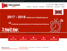 Tablet Screenshot of ankara.yargiakademi.com.tr